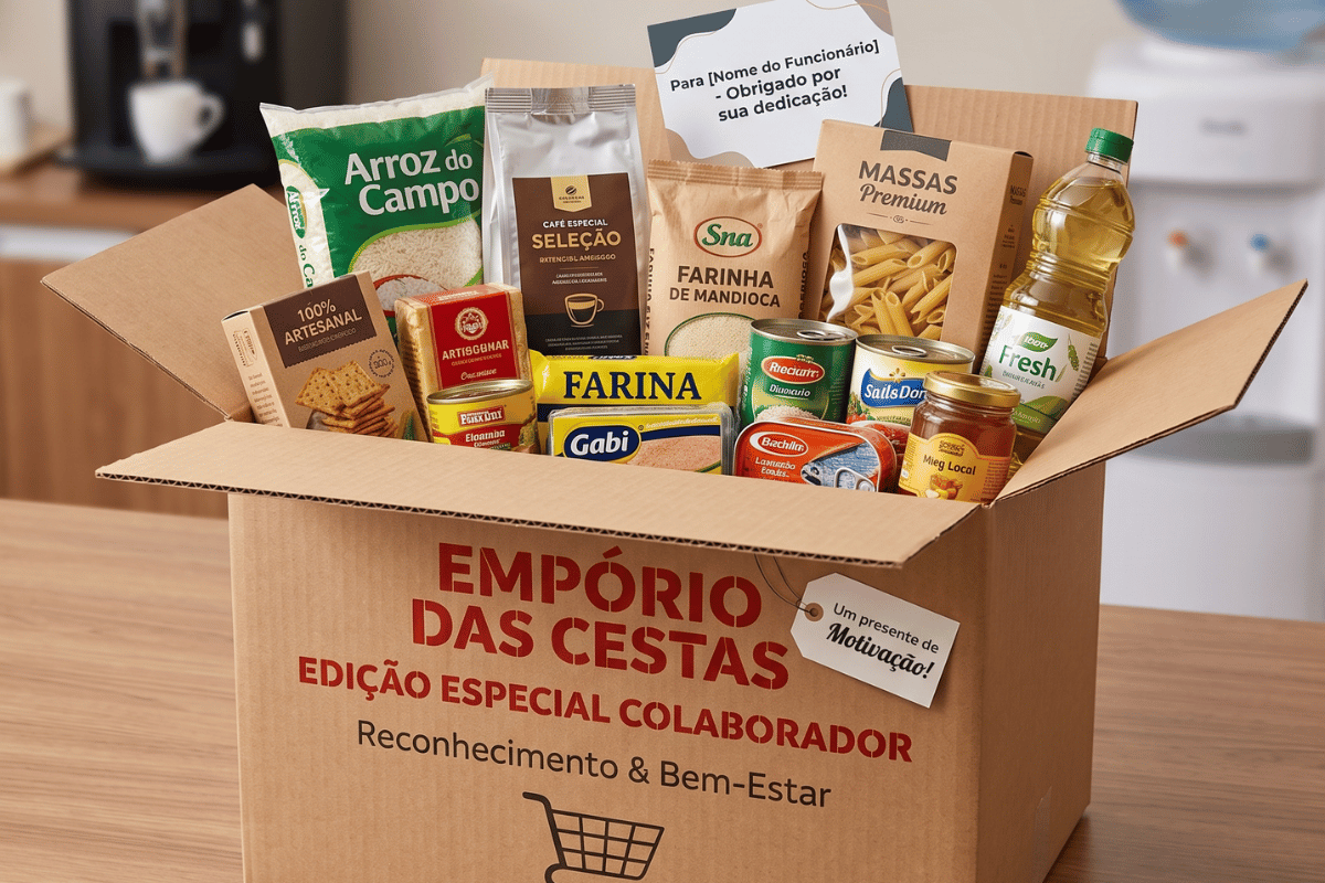 Cesta de alimentos para funcionários: um benefício direto que ajuda a família e valoriza a equipe